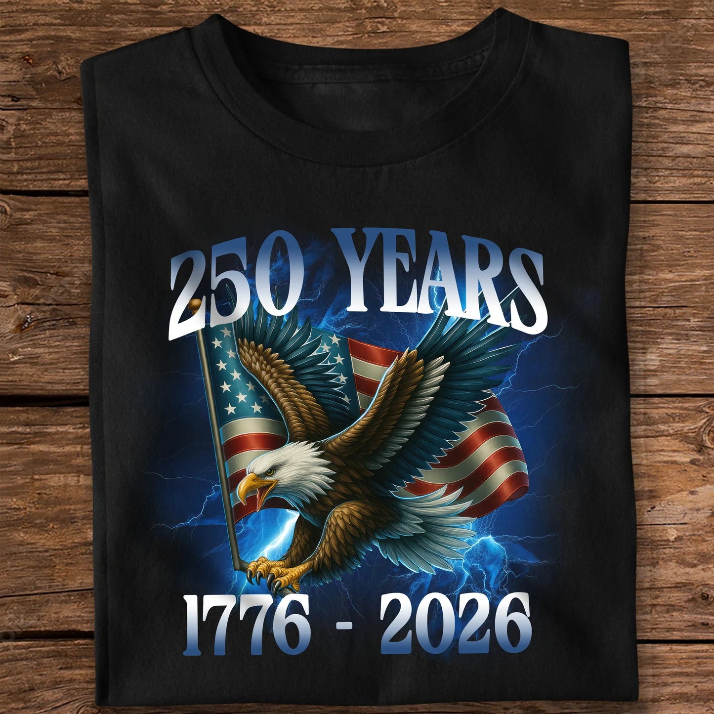America 250 Years With Eagle Shirt