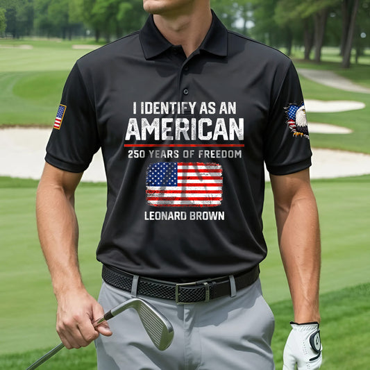 Polo Shirt - 250th Anniversary America Patriotic