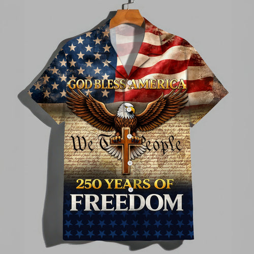 God Bless America - America 250 Years of Freedom Hawaii Shirt