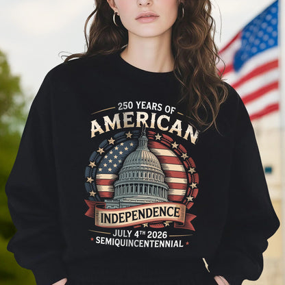 250 Years Of America Front Shirt
