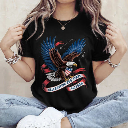 Celebrating 250 Years Freedom Dark Shirt