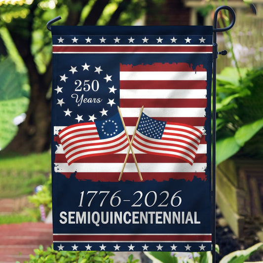 American Flag - America 250th Anniversary Semiquincentennial Decorative Flag