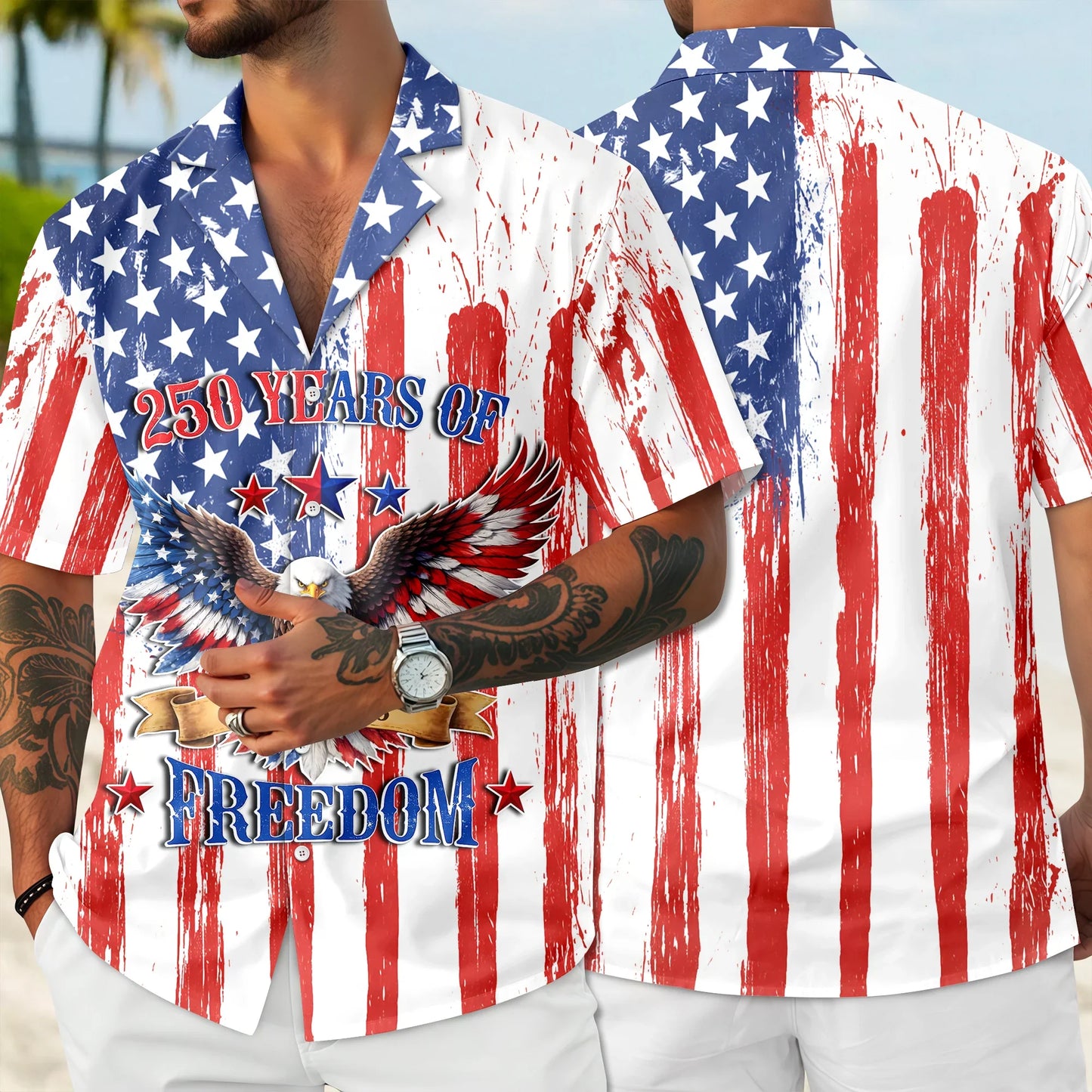 250 Years Of Freedom Hawaii Shirt