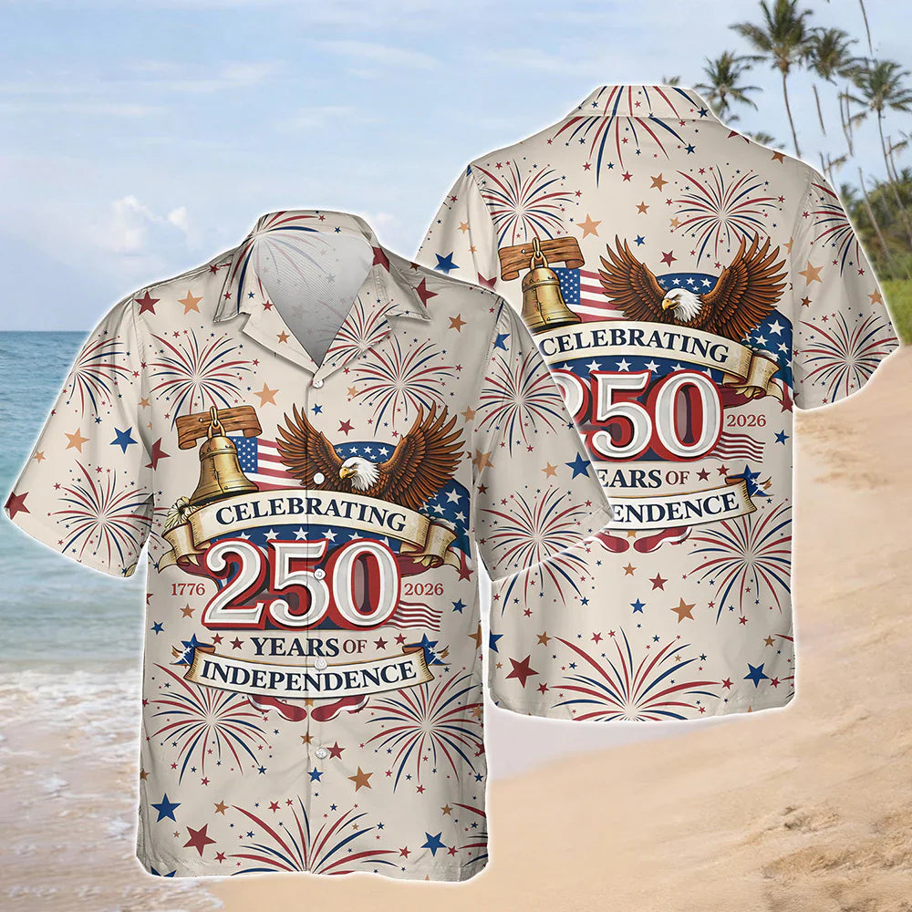Personalized Celebrating 250 Years Of Independence Hawaii Shirt