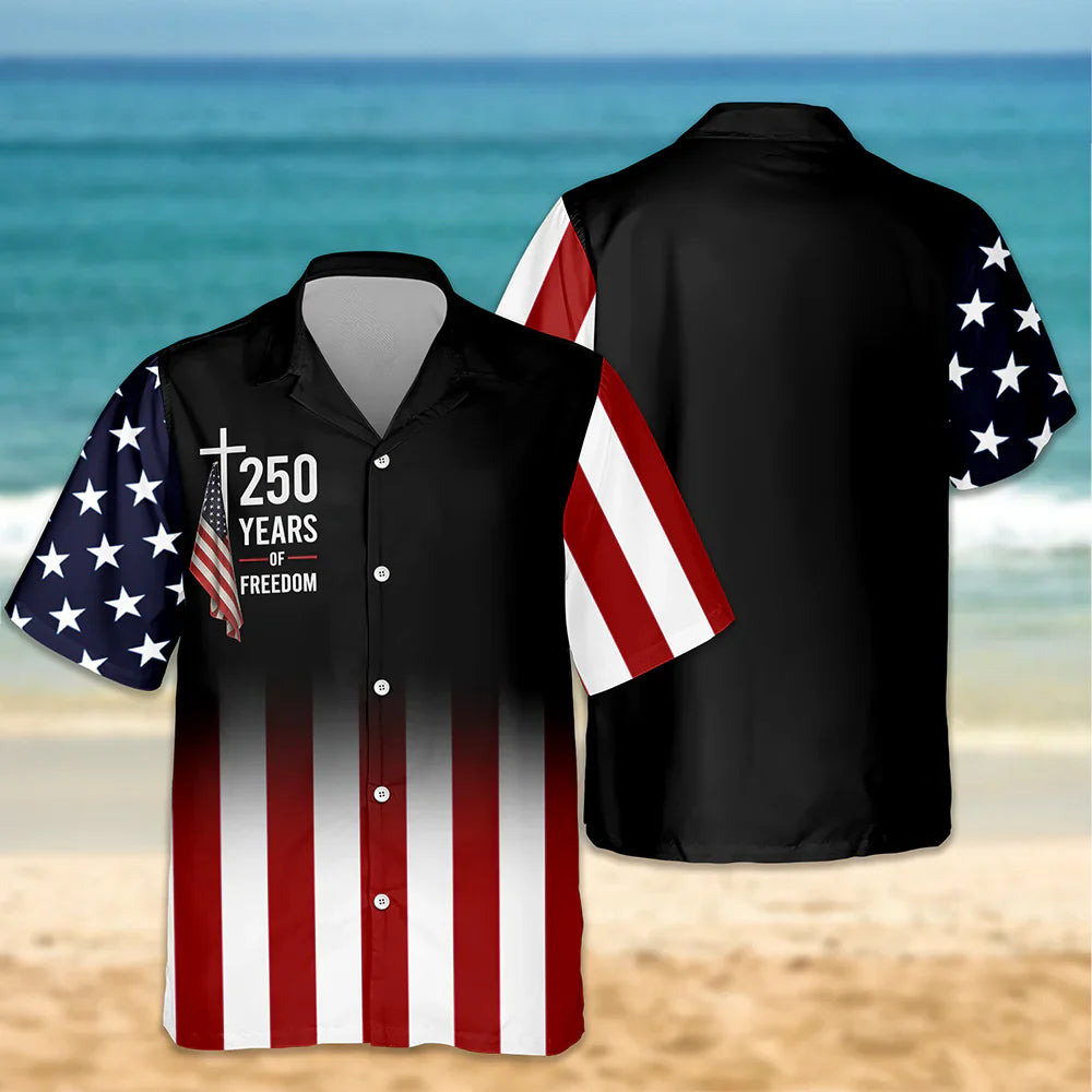 America 250 Years Of Freedom 1776 - 2026 Hawaii Shirt