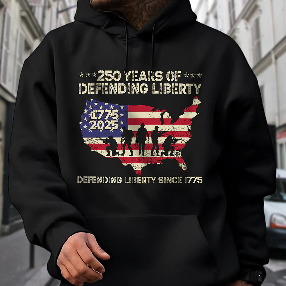 250 Years Of Defending Liberty Front Shirt
