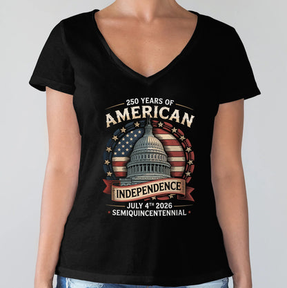 250 Years Of America Front Shirt