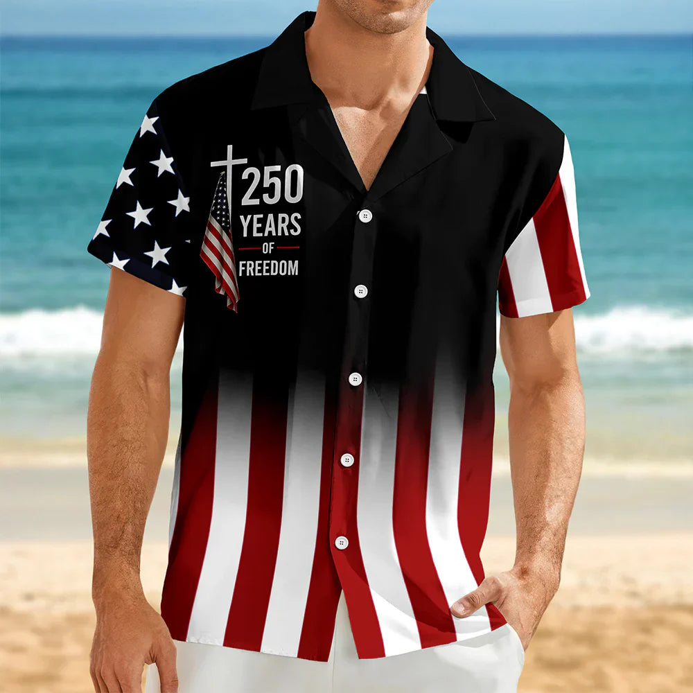 America 250 Years Of Freedom 1776 - 2026 Hawaii Shirt