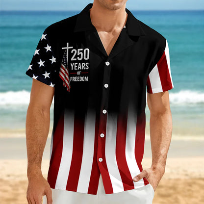 America 250 Years Of Freedom 1776 - 2026 Hawaii Shirt
