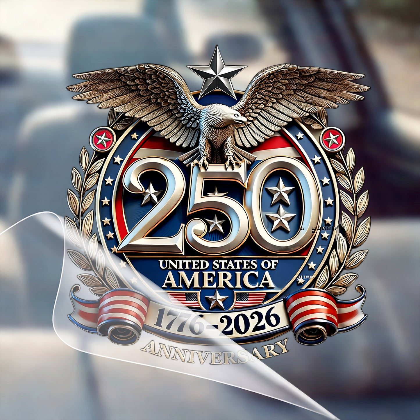 🔥 LIMITED TIME OFFER – 250th Anniversary Decal, United States Of America Eagle Patriotic