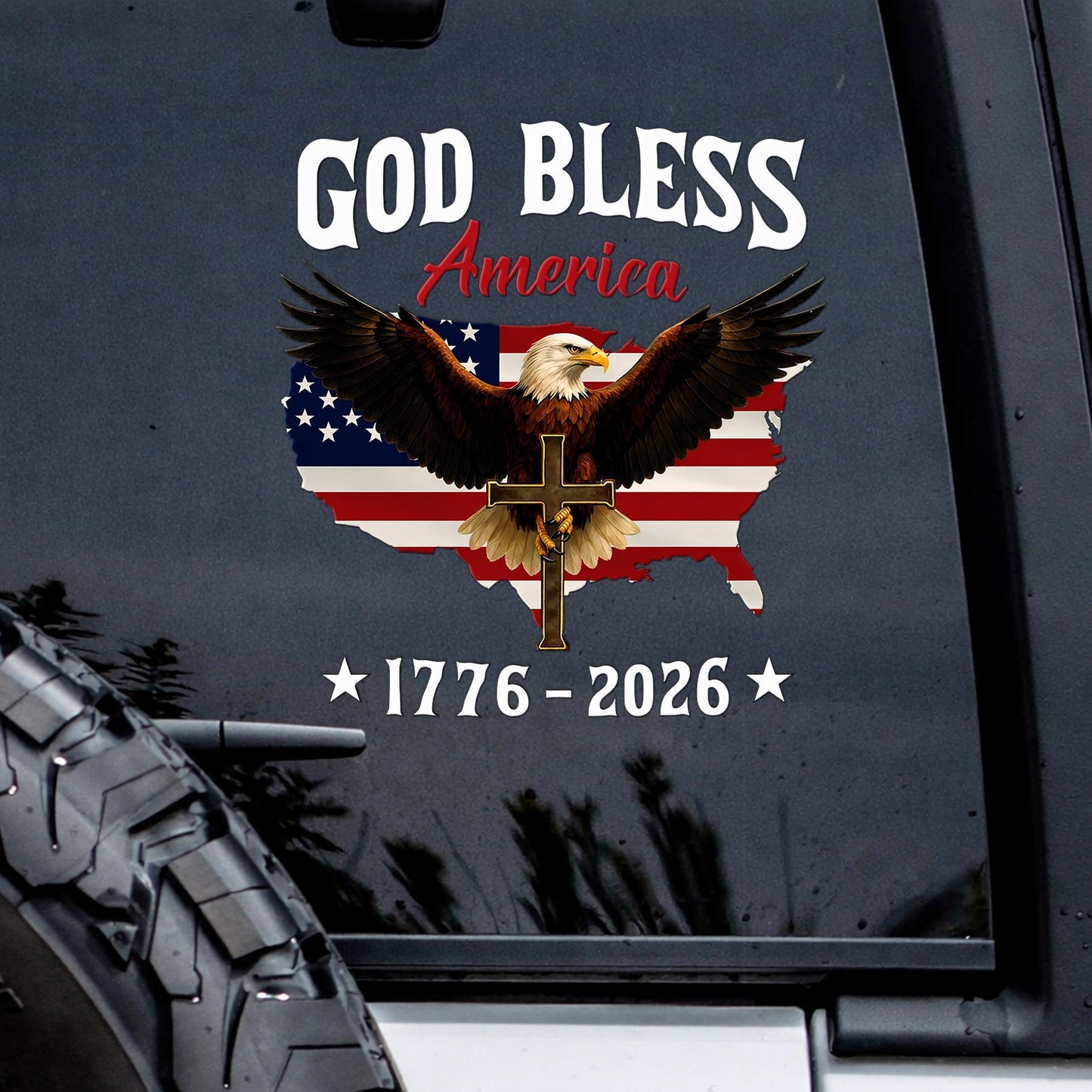 🔥 LIMITED TIME OFFER – 250th Anniversary Decal, United States Of America Eagle Patriotic