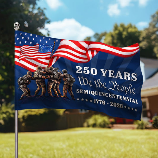 Flagwix American Flag, 250 Years We The People Semiquincentennial Grommet Flag