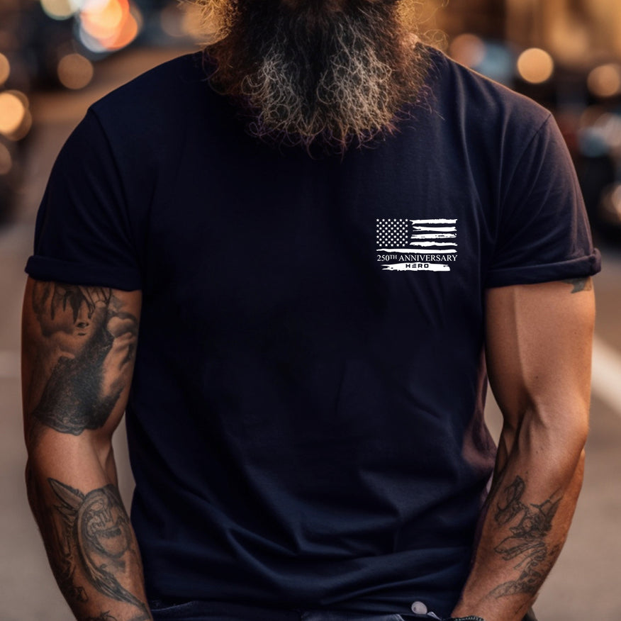 Declaration of Independence 1776 T-Shirt – American Patriot Tee | USA History Shirt | Founding Fathers Independence Day Shirt - Two Sides