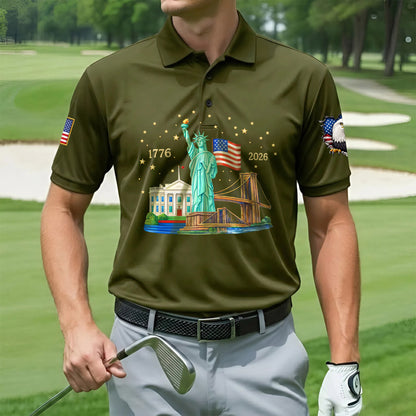 Polo Shirt - 250th Anniversary America Patriotic