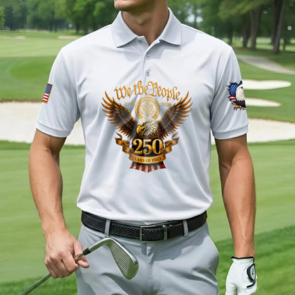 Polo Shirt - 250th Anniversary America Patriotic