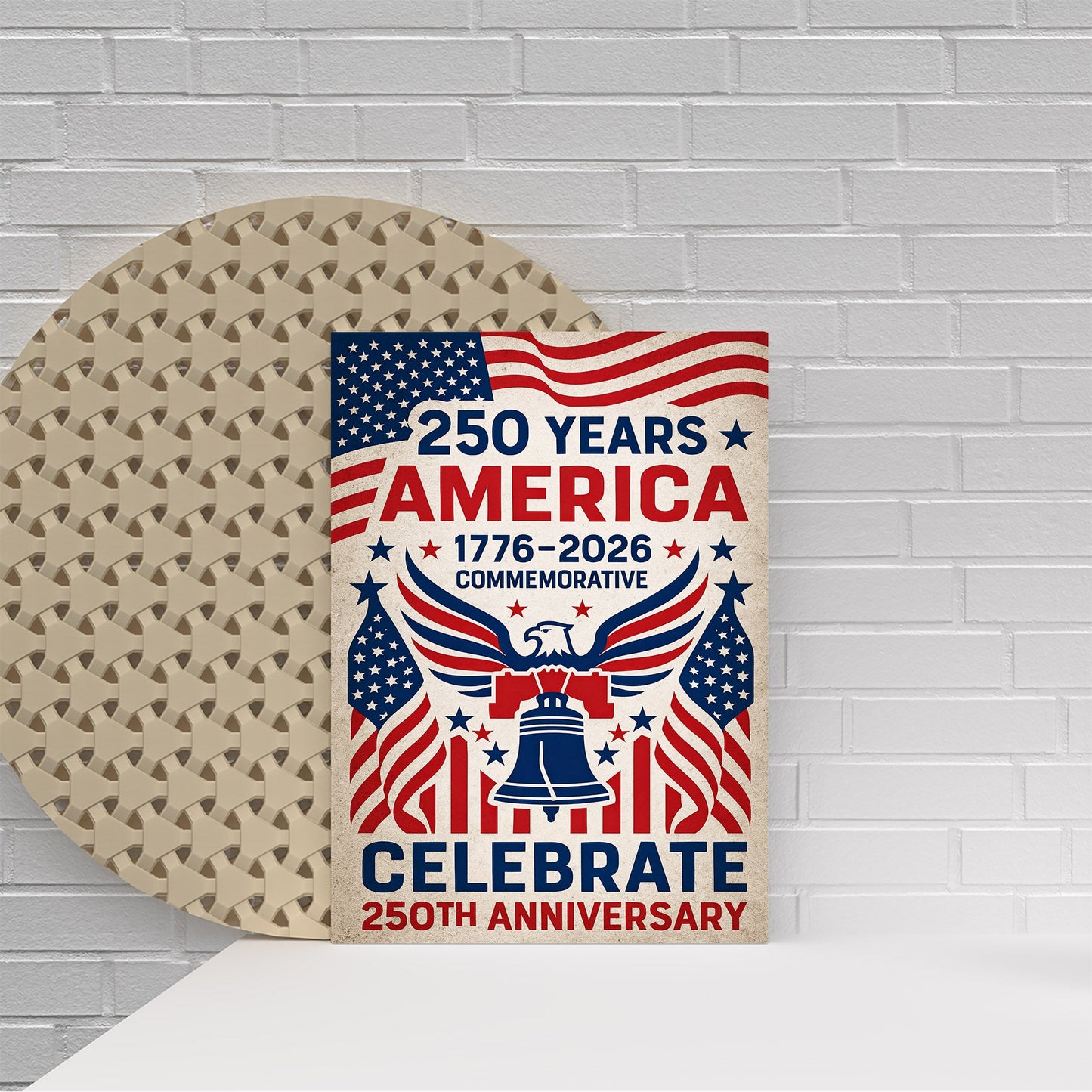 1776–2026 250th Anniversary Celebrate Poster/Canvas