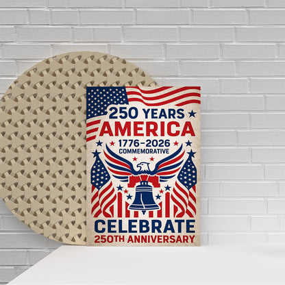 1776–2026 250th Anniversary Celebrate Poster/Canvas