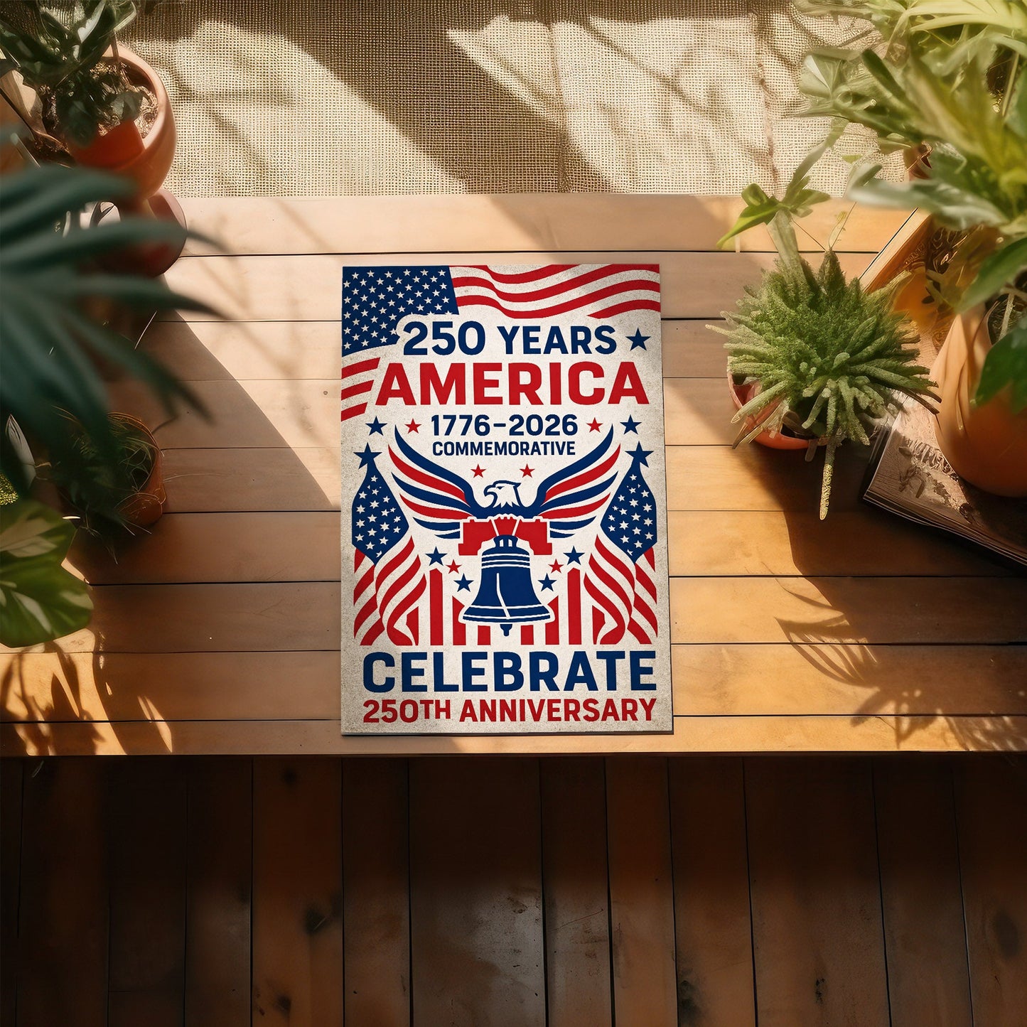1776–2026 250th Anniversary Celebrate Poster/Canvas