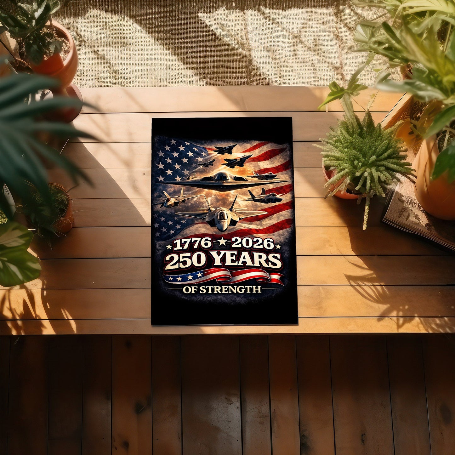 Freedom Flight 250 Years of Strength Poster/Canvas