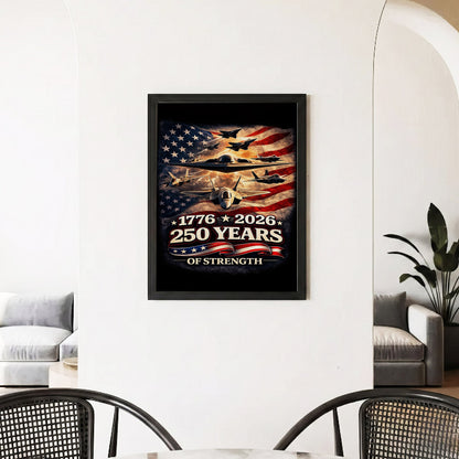 Freedom Flight 250 Years of Strength Poster/Canvas