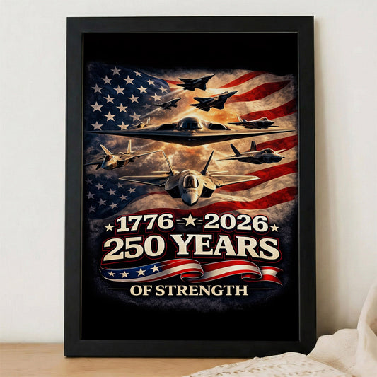 Freedom Flight 250 Years of Strength Poster/Canvas