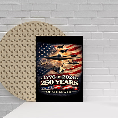 Freedom Flight 250 Years of Strength Poster/Canvas