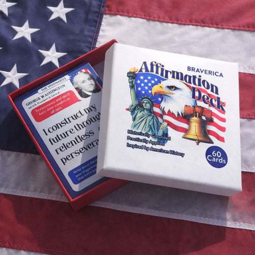 A250 Deck – Turn American History Into Daily Action with 60 Powerful Quotes, Affirmations & Challenges
