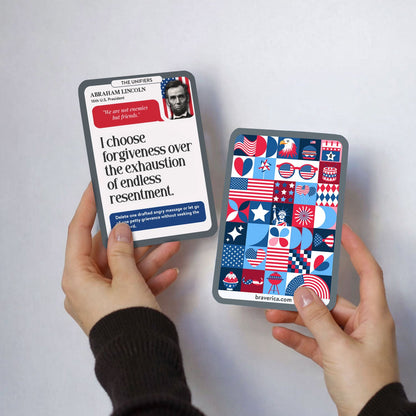 A250 Deck – Turn American History Into Daily Action with 60 Powerful Quotes, Affirmations & Challenges