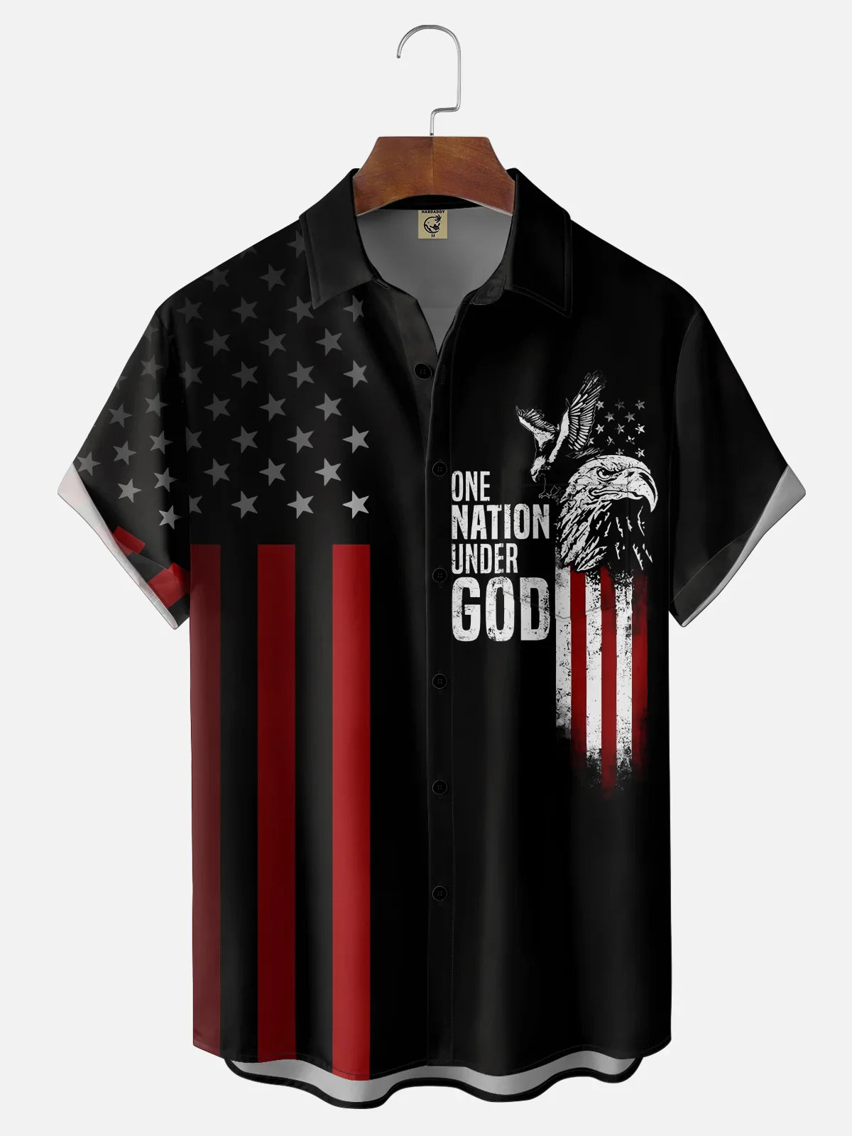 250th Anniversary Of The United States Independence Day Chest Pocket Holiday Hawaiian Shirt