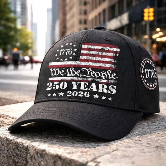 USA 250 Years Birthday Baseball Cap, 4th of July Hat, 1776–2026 Unisex Cap, Independence Gifts For Patriot