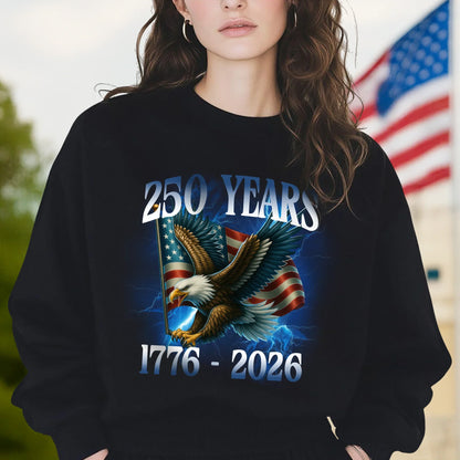America 250 Years With Eagle Shirt