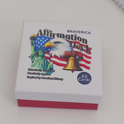 A250 Deck – Turn American History Into Daily Action with 60 Powerful Quotes, Affirmations & Challenges